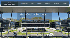 Desktop Screenshot of businessparkterrebonne.ch